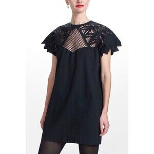 NWT Corey Lynn Calter TERRI MINI DRESS - BLACK